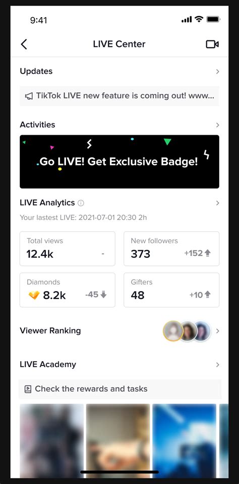 tiktok live view counter.